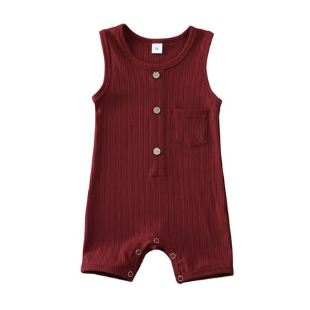 

Newborn Baby Boy Girl Romper Bodysuit Jumpsuit Playsuit Outfit Clothes Summer