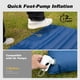 thumbnail image 4 of ACVOD Colchoneta para dormir para acampar, extra gruesa, colchoneta inflable para dormir de 4,7 pulgadas, ultraligera, impermeable, con colchón de aire con bomba incorporada para mochileros, caminatas, 4 of 5