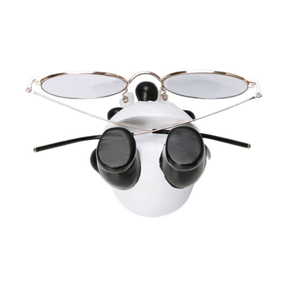 lanema Glasses Organizer Handmade Resin Spectacle Stand Inverted Panda Eyeglass Holder