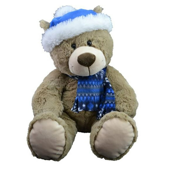 Record Your Own Plush 8 inch Toboggan the Teddy. Ready to Love in a Few Easy Steps