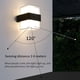 thumbnail image 5 of Lámpara de pared exterior LED impermeable IP66 con sensor de movimiento, iluminación exterior LED, luces de porche, luces de balcón y jardín, lámpara de pared exterior, 5 of 5