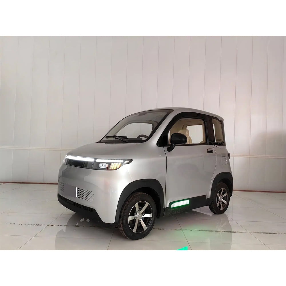 Enclosed Two-Seater Electric Mobility Scooter with 4 Wheels, 2200W Motor, 550 lb Load Capacity