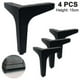 thumbnail image 1 of 4pack Metal Furniture Sofa Legs, Modern Style Furniture Feet, 1 of 2