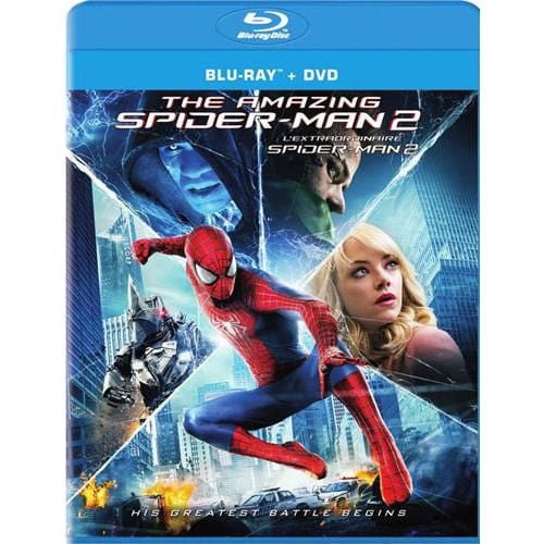 Film The Amazing Spider-Man 2 (Blu-ray + DVD + Digital HD) (Bilingue)