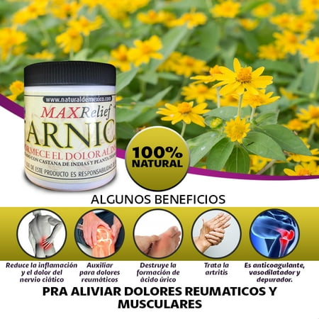 Arnica Max Relief 120 grms Pain Reliever Arthritis Relief - Natural de