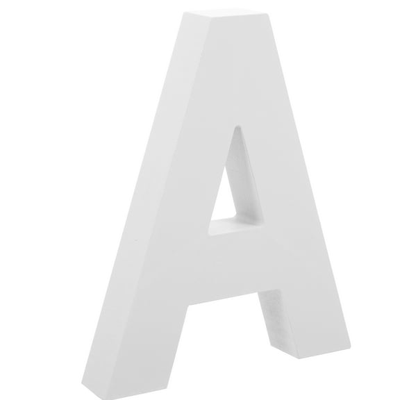 HEANUJJ 1Pcs Wall Decoration White Wooden Letter Sign for Living Room