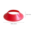 thumbnail image 2 of BESTYASH 10Pcs Soccer Equipment for Training Plastic Cones 7.5x3.9in, 2 of 6