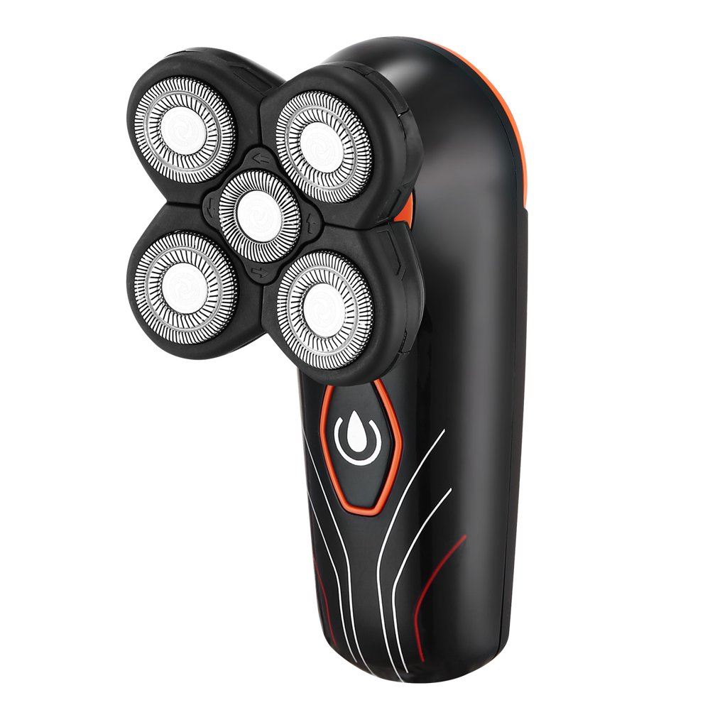 4D Electric Shavers Razor IPX7 Waterproof Wet & Dry 5 Floating Head