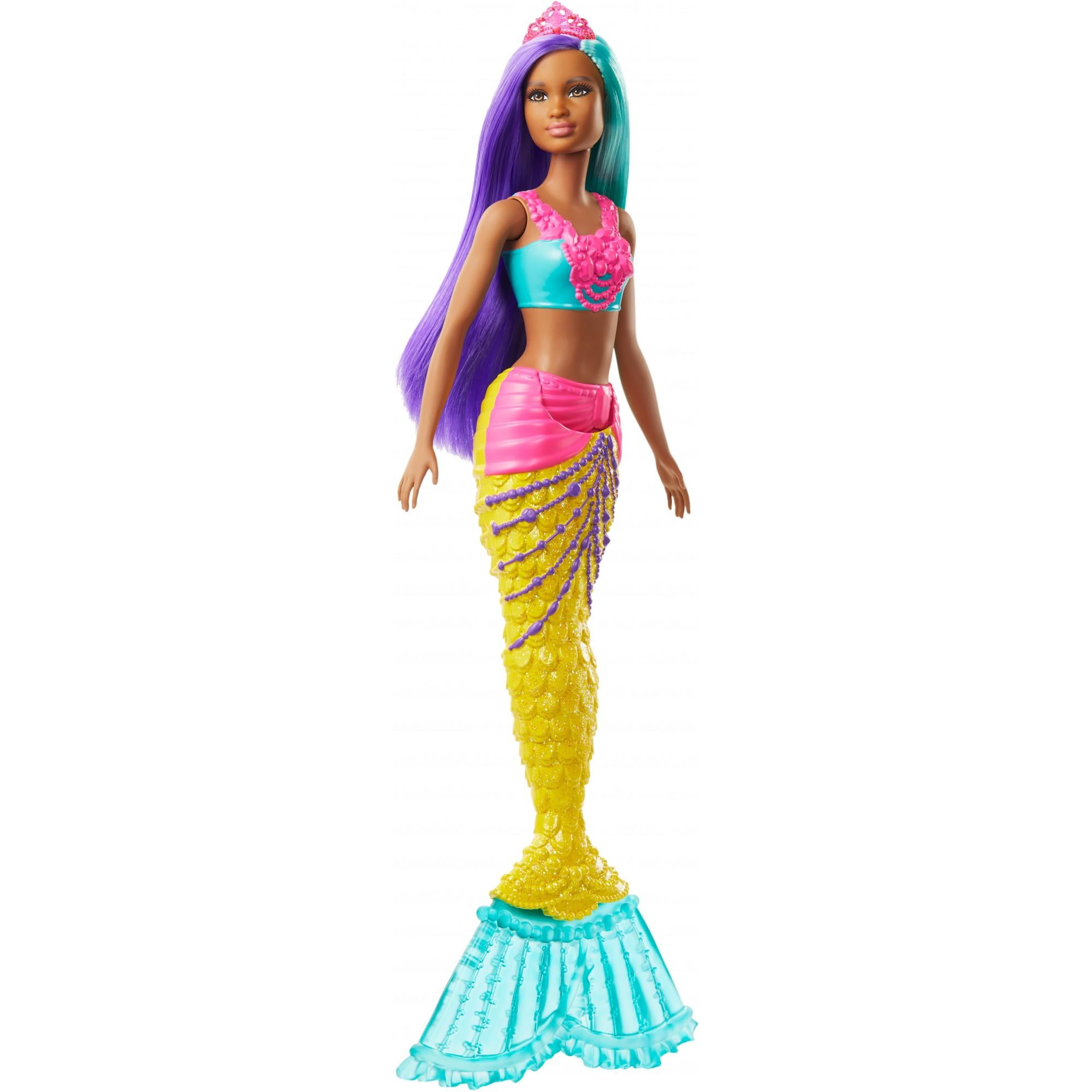 Barbie Dreamtopia Mermaid Doll Hair Styling Head with tiara and accessories. 