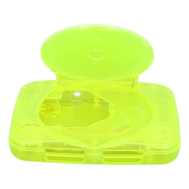 Translucent Retro Console Replacement Shell for PS1 with Complete Kit, Lightweight and Portable for SCPH 001 SCPH 101 SCPH 102 SCPH 103 All Versions
