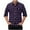 Purple, variant on hlysgo Plaid Shirts for Men Regular Fit Long Sleeve Button Down Shirt with Chest Pockets Men's Fashion Work Clothes Going Out Tops Red XXL