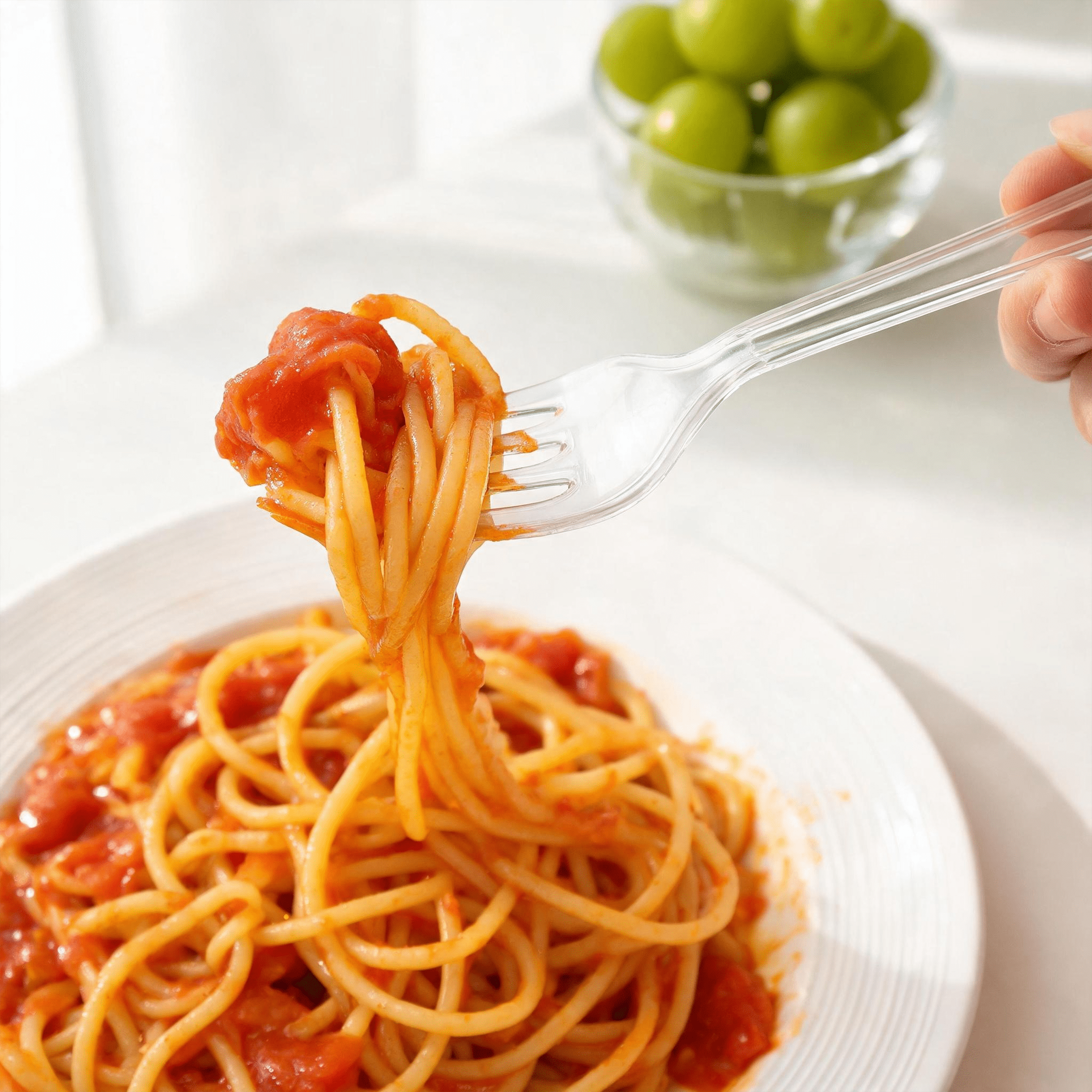 Family Essentials Everyday Clear Forks 100ct