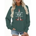 thumbnail image 2 of I'm Not an Elf I'm Just Short Sweatshirt & Hoodie, Im Not an Elf Im Just Short Shirt, Christmas Shirts For Women Man, 2 of 7