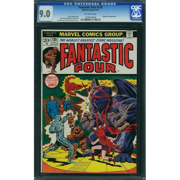 Fantastic Four #135 - CGC 9 Comic Book