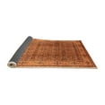 thumbnail image 2 of Ahgly Company Indoor Round Oriental Orange Industrial Area Rugs, 7' Round, 2 of 4