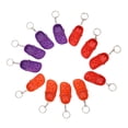 thumbnail image 2 of Llave de sandalias con agujeros 12 piezas hermoso y simple llavero de zapatilla multiusos para decoración colgante para coche ANGGREK Otros, 2 of 8