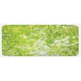 thumbnail image 1 of Leaves Kitchen Mat, Fresh Summer Branches Leaves of a Tree Epic View from the Ground Growth Botanical Picture, Plush Decorative Kitchen Mat with Non Slip Backing, 47" X 19", Green, by Ambesonne, 1 of 1