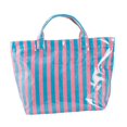 thumbnail image 3 of Bolsa de deporte impermeable de gran capacidad para gimnasio, playa o picnic. Azul rosa, 3 of 9