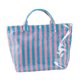 thumbnail image 3 of Bolso de hombro de enfermera, bolso de compras de PVC, bolso de hombro para picnic, trabajo, viajes y vacaciones. Azul rosa, 3 of 9