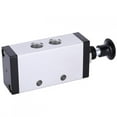 thumbnail image 3 of XQ230622 2 Position 3 Way Manual Control Mushroom Push Button Air Pneumatic Mechanical Valve, 3 of 8