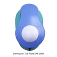 thumbnail image 3 of Hole Punch Paper Punchers Scrapbooking Cards Effortless Art Easy Multiple types Crafting and Fast Manual Tools Multiple Types DIY Kids round, 3 of 5
