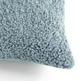 thumbnail image 3 of Lush Decor Neo Boucle Lumbar Throw Pillow Cover 2 Piece Set 14" W x 24" L Blue - Rectangle Pillow - Soft Fluffy Pillow Cover- Textured Decorative Pillows For Bed, Couch or Chair, 3 of 6