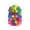 A001- Multicolor, variant on Play Balls for Ball Pit, Plastic Balls for Ball Pit, 2.5 In, 100 Pc, Seven Bright Hues, Water Play for Student, Outdoor Play Toys, Mesh Carry Bag
