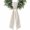 Beige, variant on Thanksgiving Fall Wreath Sash for Front Door 4.5"x56", Rustic Orange White Pumpkin Maple Wood Grain Double-Sided Bow Ribbon Decor for Wreaths, Stair Railings, Fireplace Mantel