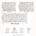 thumbnail image 4 of Haosy Satin Pillowcase for Hair and Skin Standard Cooling Silk Pillow Case with Envelope Closure Butterflies and Flowers 20"x30", 4 of 9