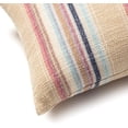 thumbnail image 2 of STITCH N STRING Set of 2 100% Cotton Multicolor Stripes Fall Decorative Throw Pillow Covers Christmas Pillow Covers, 2 of 4