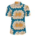 thumbnail image 4 of Jxximdong Button-up Shirts for Women Cotton Shirt Printed Fashion Down Shirts Casual Tops Short Sleeve Blouse Spring Tops, 4 of 4