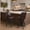 Brown, variant on LQLI Bar Stools Set of 2, Commercial Grade Swivel Bucket Seat Counter Height Stools with Backrest, Adjustable Padded Barstools with Metal Base for Kitchen