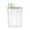 Green, variant on Kitchen Multi-Grain Storage Container with Airtight Seal - Plastic Food Dry Goods Storage Box Insect-Proof Canister for Rice Cereal Beans - Large Opening with Measuring Cup Lid,1pc