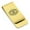Gold, variant on Stainless Steel Nazar Evil Eye Good Luck Charm Classic Slim Money Clip Credit Card Holder