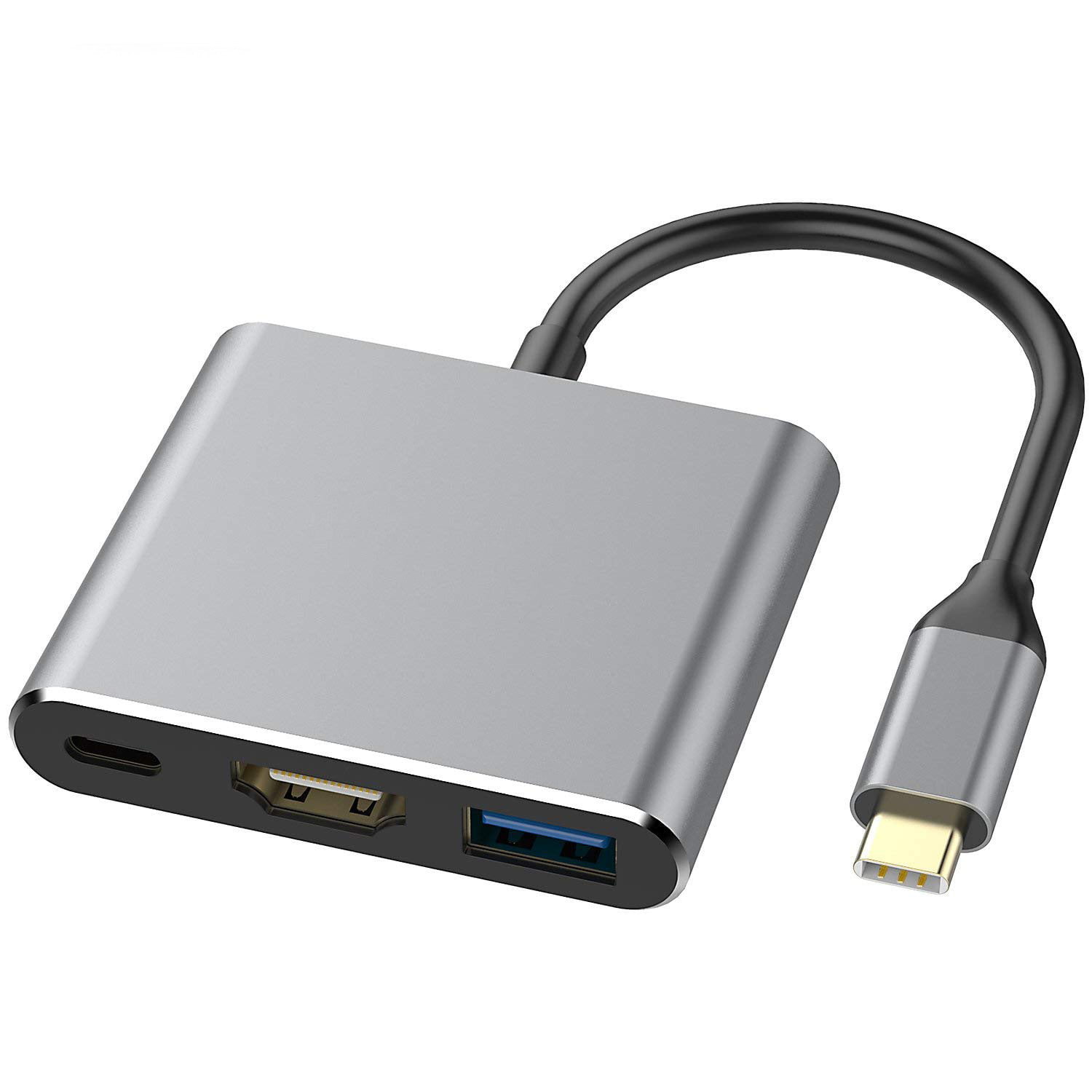 USB 3.0 3 in 1 Hub USB 3.1 Typ C 4K HDMI For MacBook Air Pro Chromebook Pixel