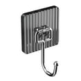 thumbnail image 1 of Adhesive Hanger Hooks, Adhesive Sticky Hooks Unique Design Seamless  for Kitchen Crystal Color,Gray,Champagne,Green, 1 of 8