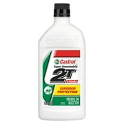 Castrol 2T 2 - Cycle, 2 Stroke Oil Super Snowmobile Oil, 1 Liter