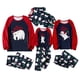 thumbnail image 4 of Conjunto de casa unida a juego con estampado familiar de Navidad para niños de Navidad Fridja  nalpqowj176, 4 of 5