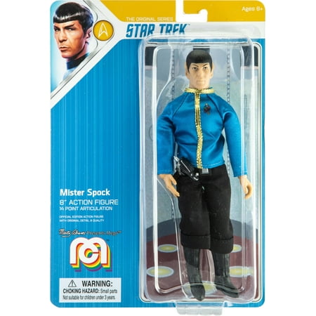 Mego Action Figure, 8” Star Trek - Spock, Dress Uniform (Limited Edition Collector’s