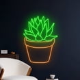 thumbnail image 2 of Handmadetneonsign Stone Lotus Flower Neon Light, Tropical Leaf Led Light, Stone Lotus Flower Neon, 2 of 5