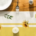 thumbnail image 4 of Sm:)e Summer Sunflowers Table Runner, Vintage Spring Summer Flower Home Kitchen Dining Decor,13 x 72 Inch, 4 of 6