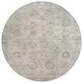 thumbnail image 2 of Addison Rugs Chantille Indoor/Outdoor Transitional Border Linen Machine Washable Round Rug, 8' x 8', 2 of 7