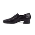 thumbnail image 4 of Ros Hommerson Eagan Women's Loafer Slip-on Shoes In Black Patent, 4 of 6