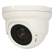 Spyclops SPY-DM2WIP5 5.0-Megapixel Outdoor Manual Varifocal Turret Dome IP Camera (White)