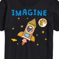 thumbnail image 3 of Pete The Cat - Imagine Space Rocket - Men's Short Sleeve Graphic T-Shirt, 3 of 6
