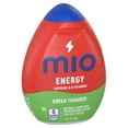 thumbnail image 2 of MiO Energy Green Thunder Liquid Water Enhancer, Caffeinated, 1.62 fl oz Bottle (Pack-5), 2 of 12