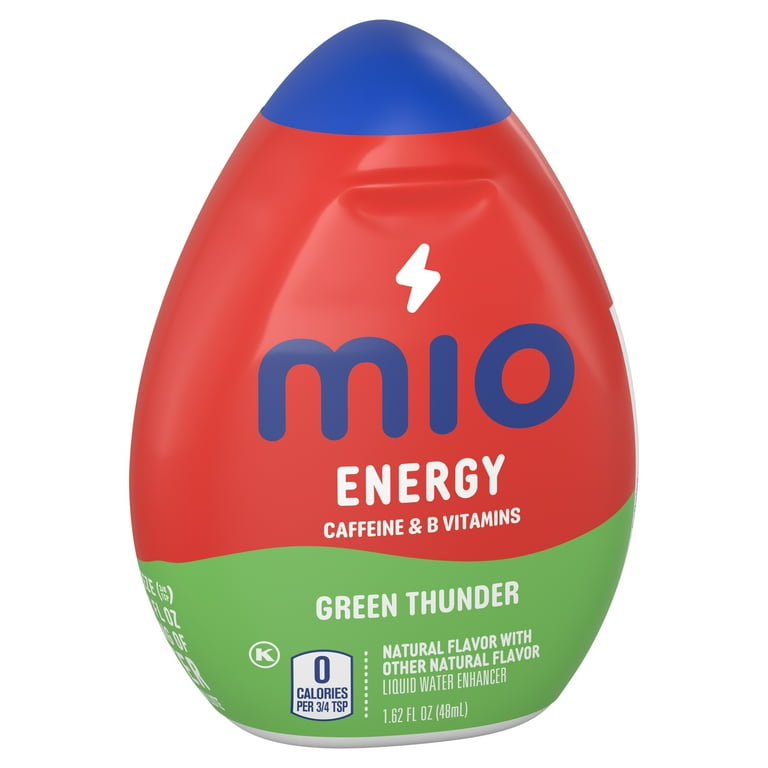 mio mioページ MiO Energy Green Thunder Water Enhancer, Sugar Free, Caffeinated