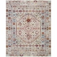 thumbnail image 2 of SAFAVIEH Valencia Angelle Distressed Oriental Polyester Area Rug, Blue/Multi, 8' x 10', 2 of 9