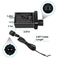 thumbnail image 4 of Fuente de alimentación LED InSharePlus 12 V 12 W IP44 a prueba de agua 110 V, 4 of 8