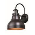 thumbnail image 1 of Vaxcel International T0259 9 in. Delano Dualux Outdoor Wall Light, Oil Burnished Bronze, 1 of 1